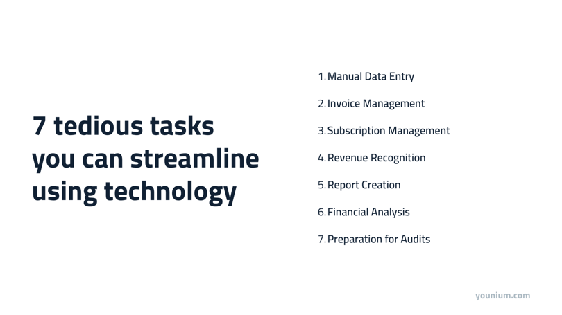 7 tasks you can streamline