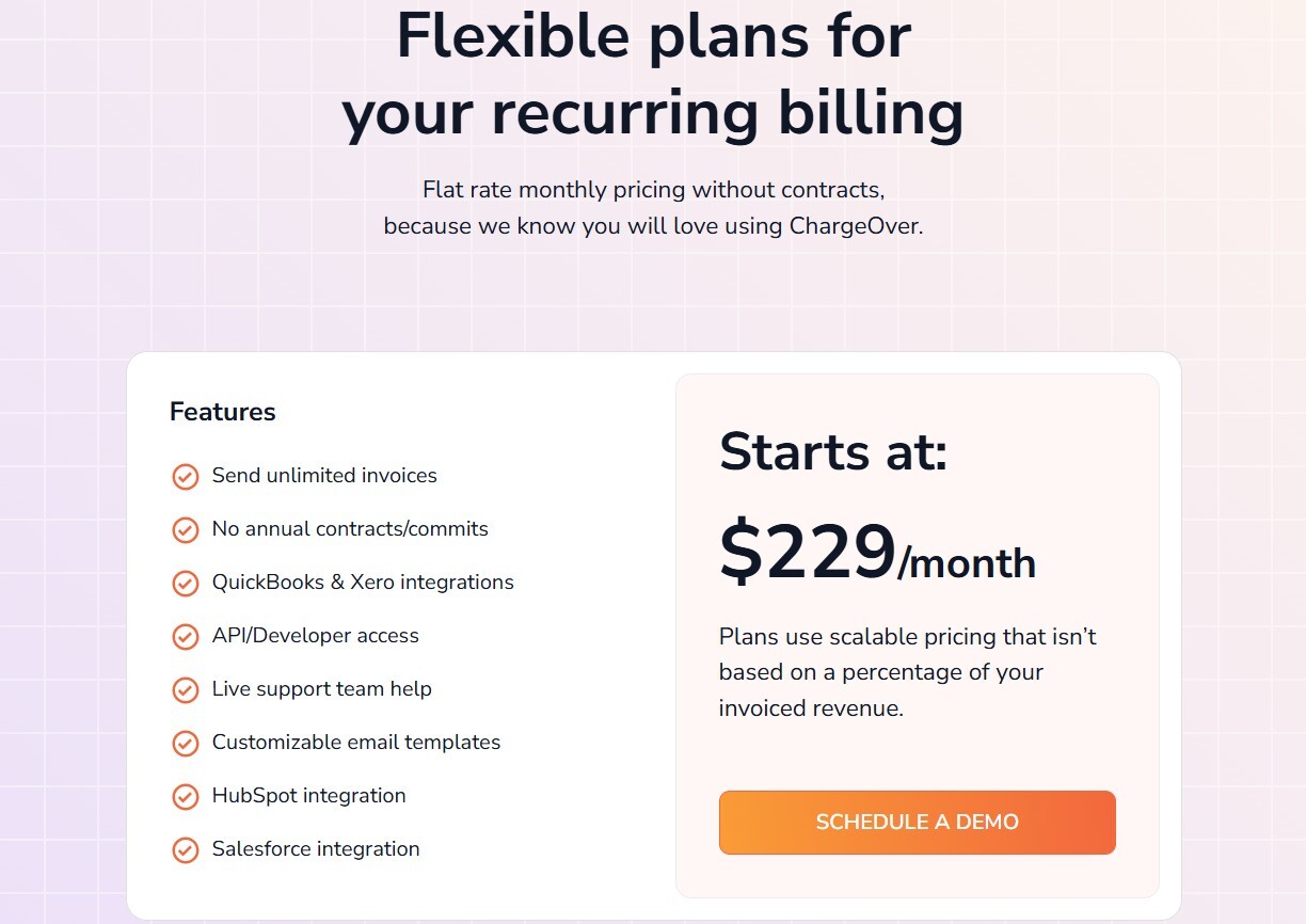 ChargeOver Pricing