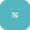 sliders-turquoise-solid
