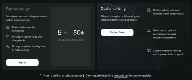 Paddle pricing-1