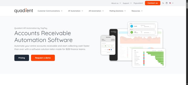 Quadient homepage