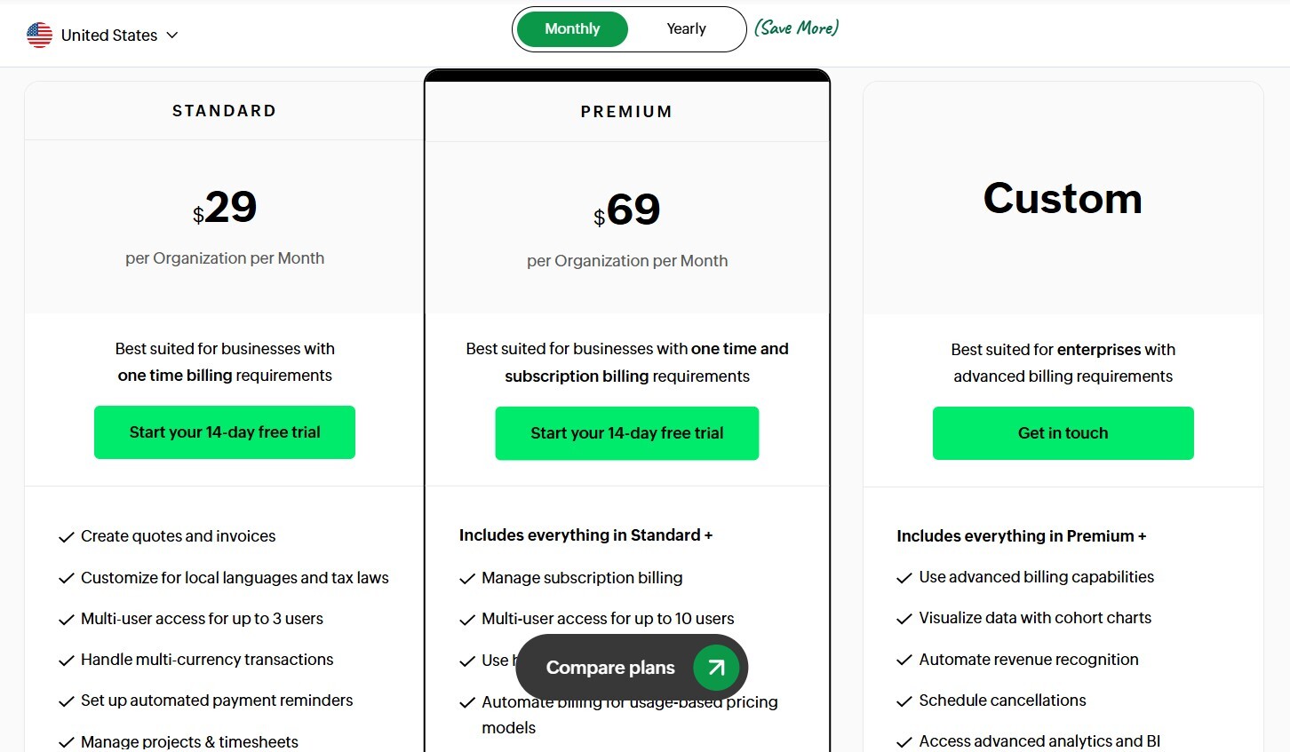 Zoho Billing Pricing-1