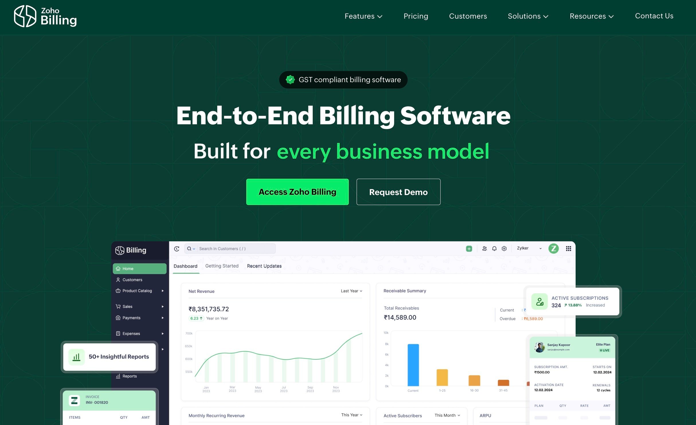 Zoho Billing