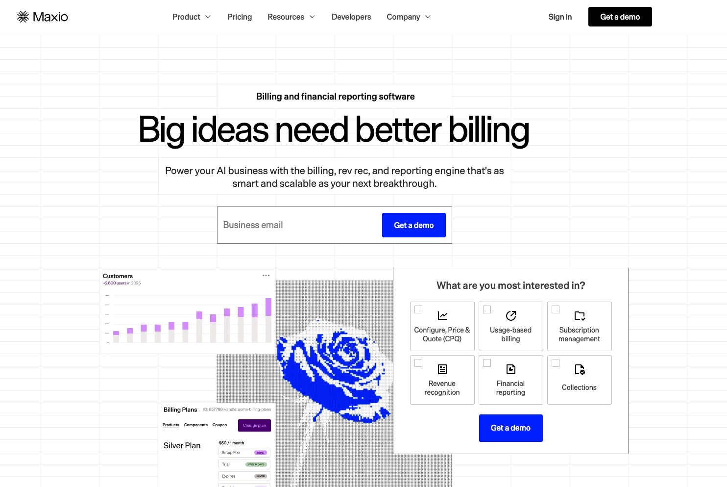 maxio-homepage