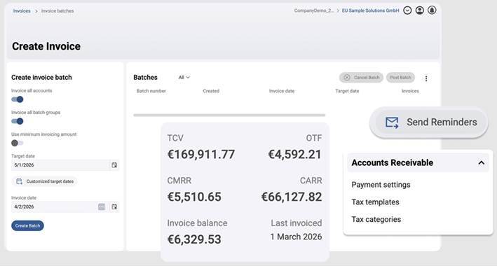 create invoice