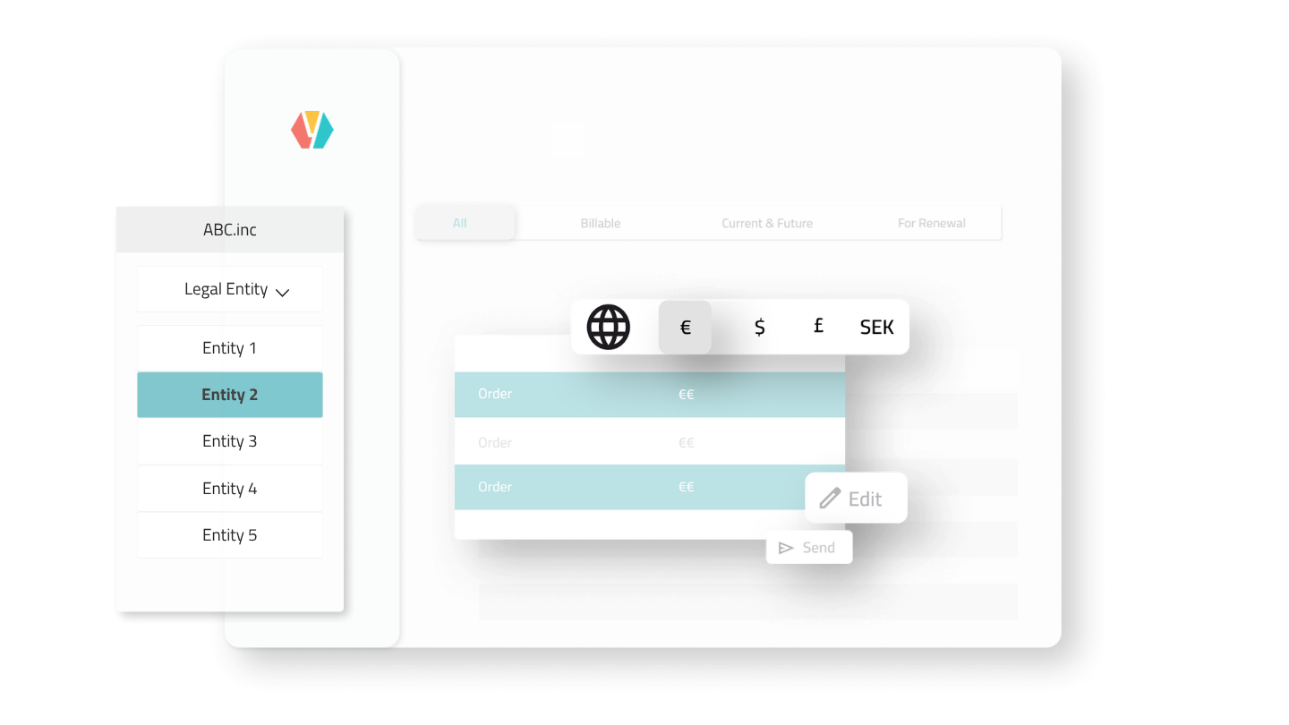 Multi-entity-currencies